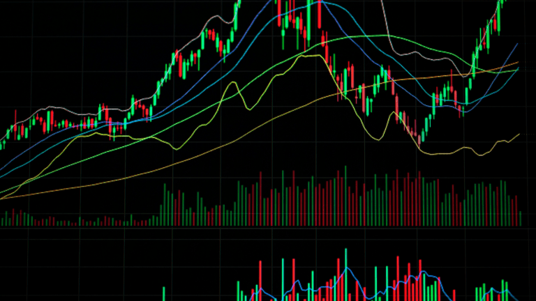 an image of the stock market on a computer screen