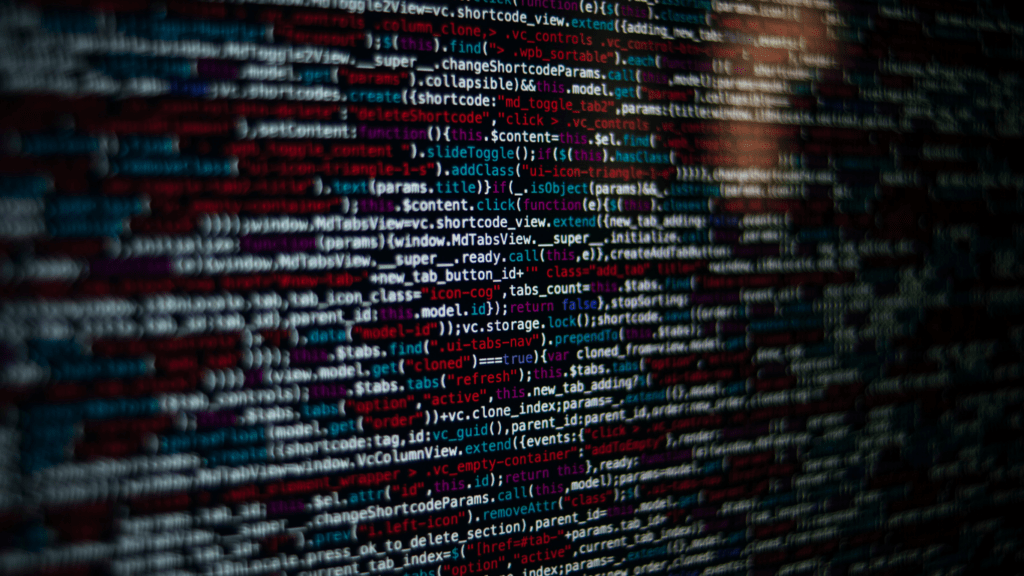 an image of a computer screen with code written on it