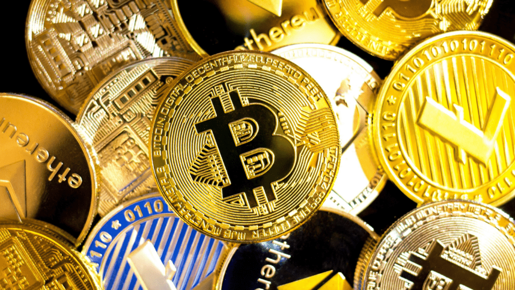 image of a bitcoins