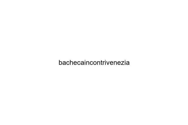 bachecaincontrivenezia