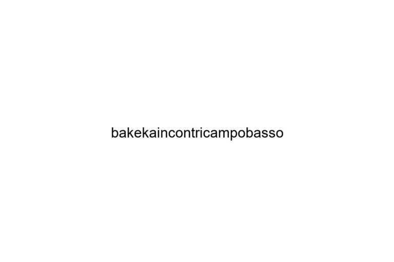 bakekaincontricampobasso