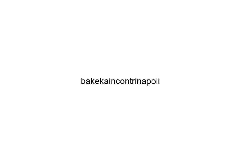 bakekaincontrinapoli