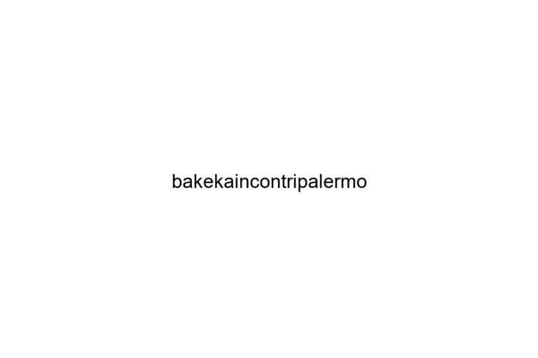 bakekaincontripalermo