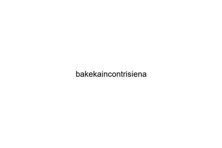 bakekaincontrisiena