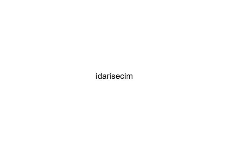 idarisecim