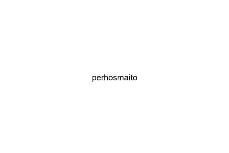 perhosmaito