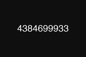 4384699933
