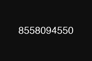 8558094550
