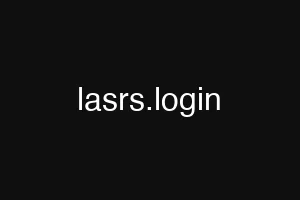 lasrs.login