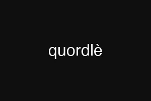 quordlè