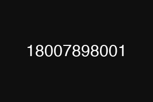18007898001
