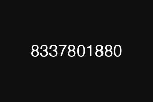 8337801880