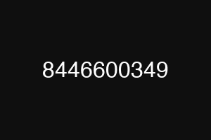 8446600349