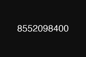 8552098400