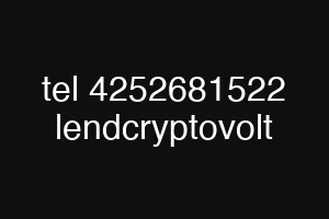 tel 4252681522 lendcryptovolt